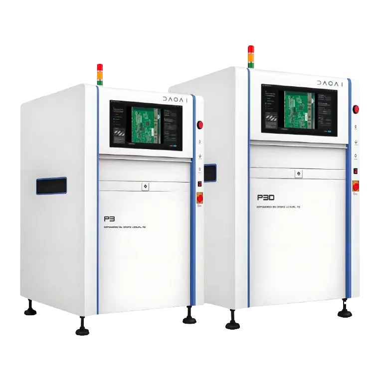 DaoAI P3 and P3D inline AOI machines