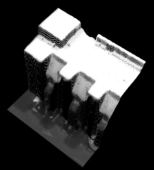 AOI defect example: Height in 3D (Component Height & Coplanarity)