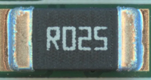 AOI example judged OK: OK (Open Solder Joints)